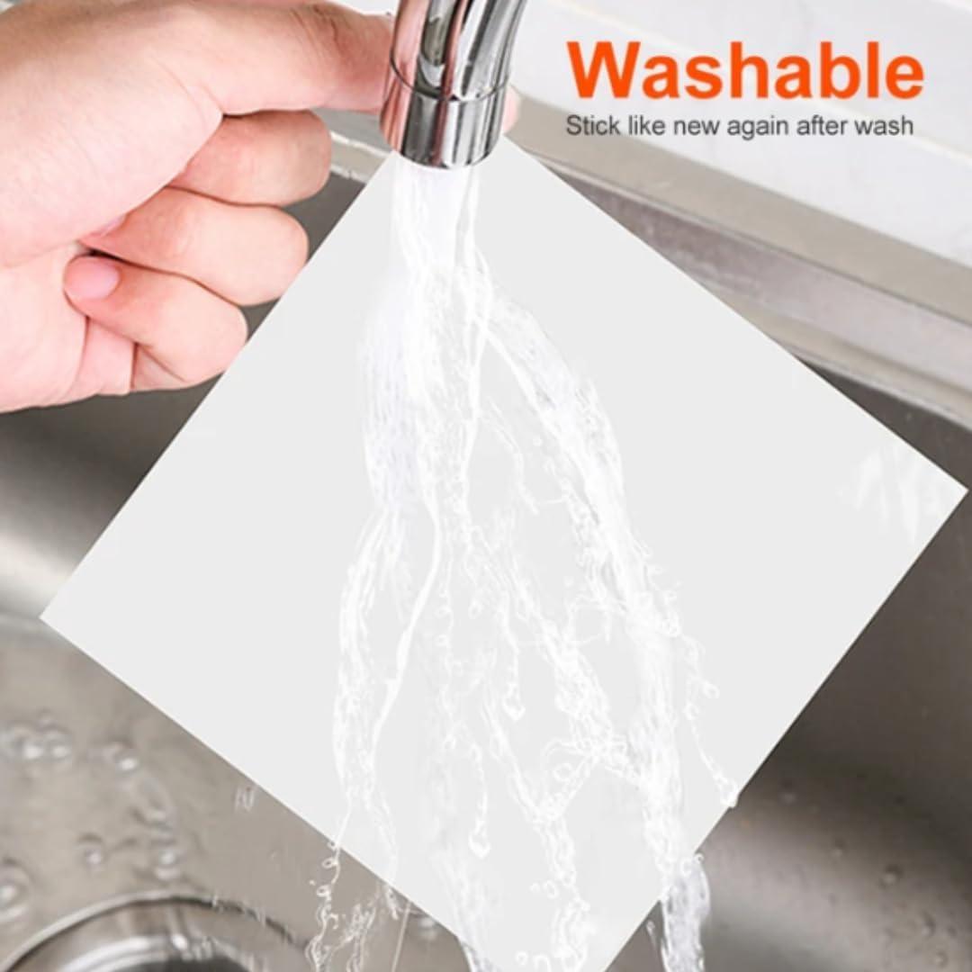 Reusable Dry Erase Sticky Notes with Dry Erase Markers & Clips. Multi-Color 4x4 6-Pack! Eco-Friendly & Washable-Perfect for Lists, Labels & Reminders. Your Sticky Note for Home & Office!