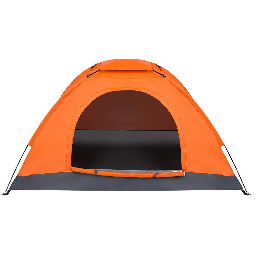 Single Person Pop Up Tent, Waterproof Dome Tent for Camping Outdoor Hiking