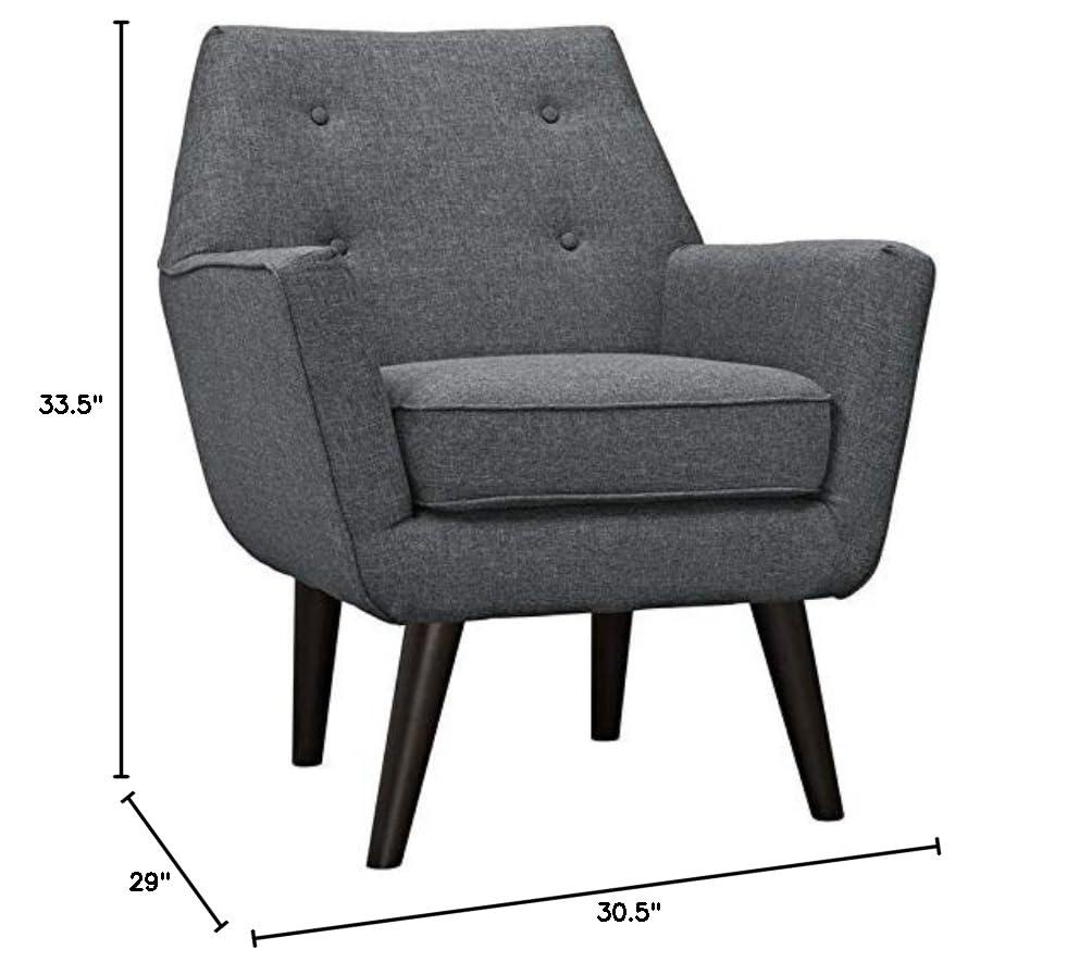 Posit Mid Century Upholstered Armchair by Modway