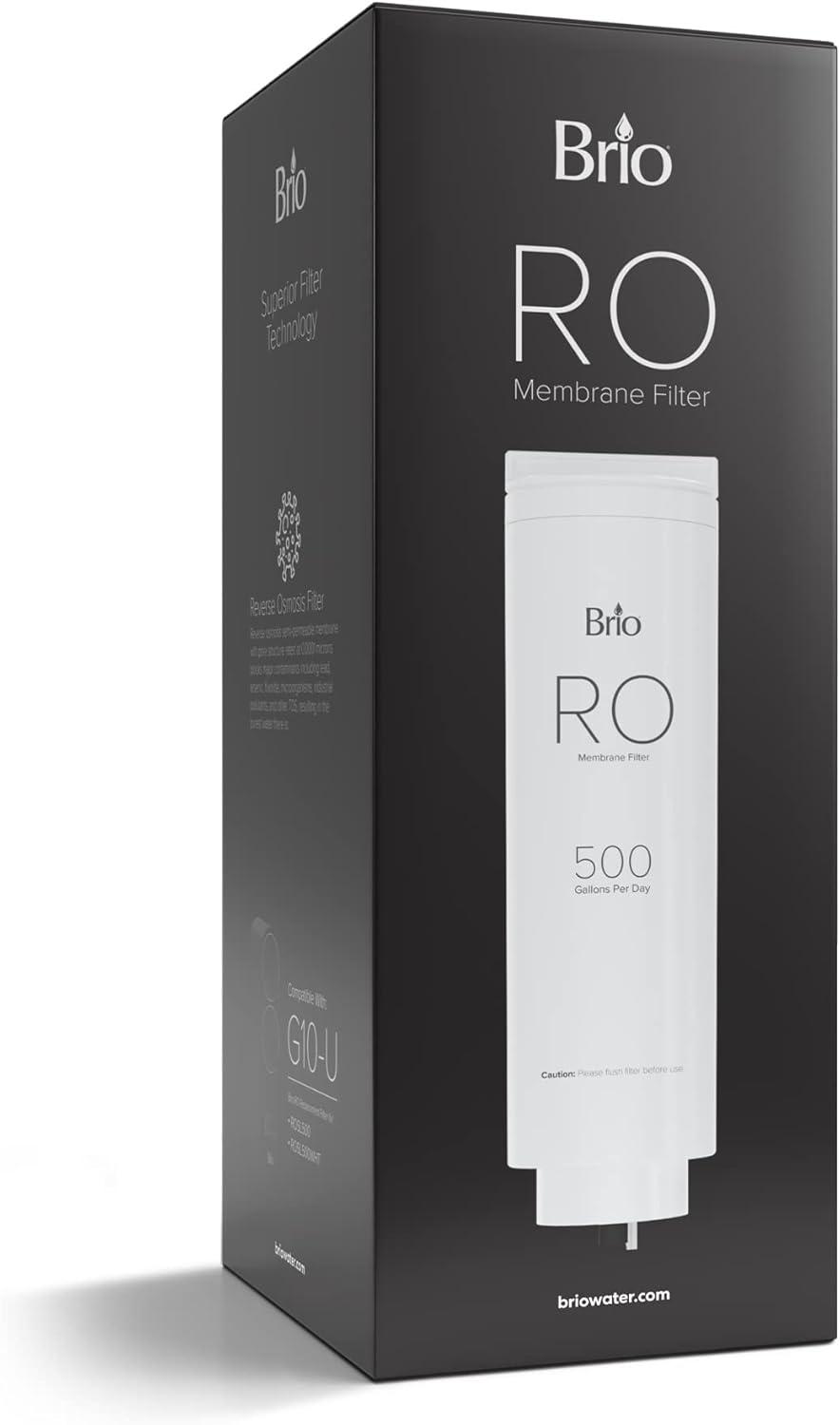 Brio Reverse Osmosis Membrane Replacement for ROSL500 and ROSL500WHT, Piece Count 1 Filter