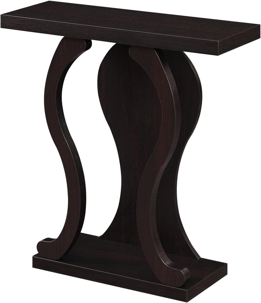 Convenience Concepts Newport Terry B Console Table, Espresso