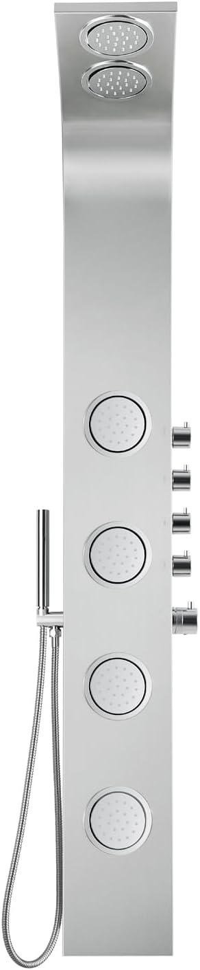 62'' Shower Panel with Adjustable Shower Head