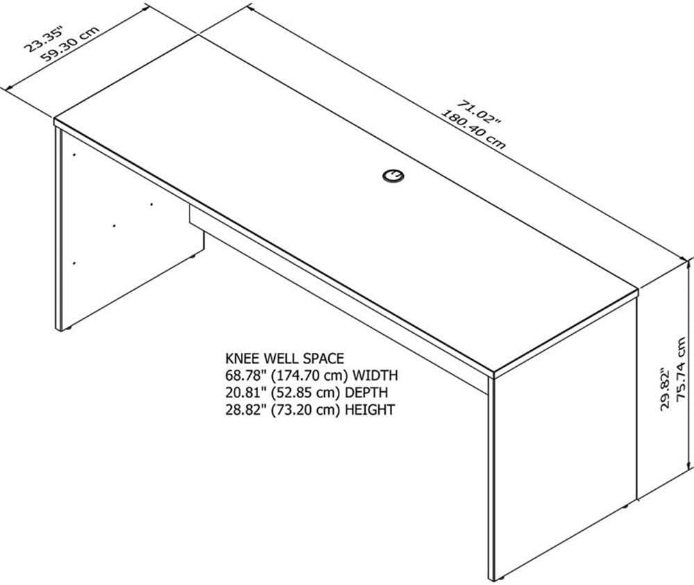 Office 500 72'' Desk