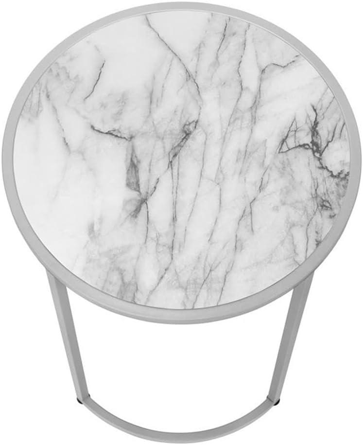Wrought Studio™ Nightstand, Modern Accent Table, Living Room Round End Table