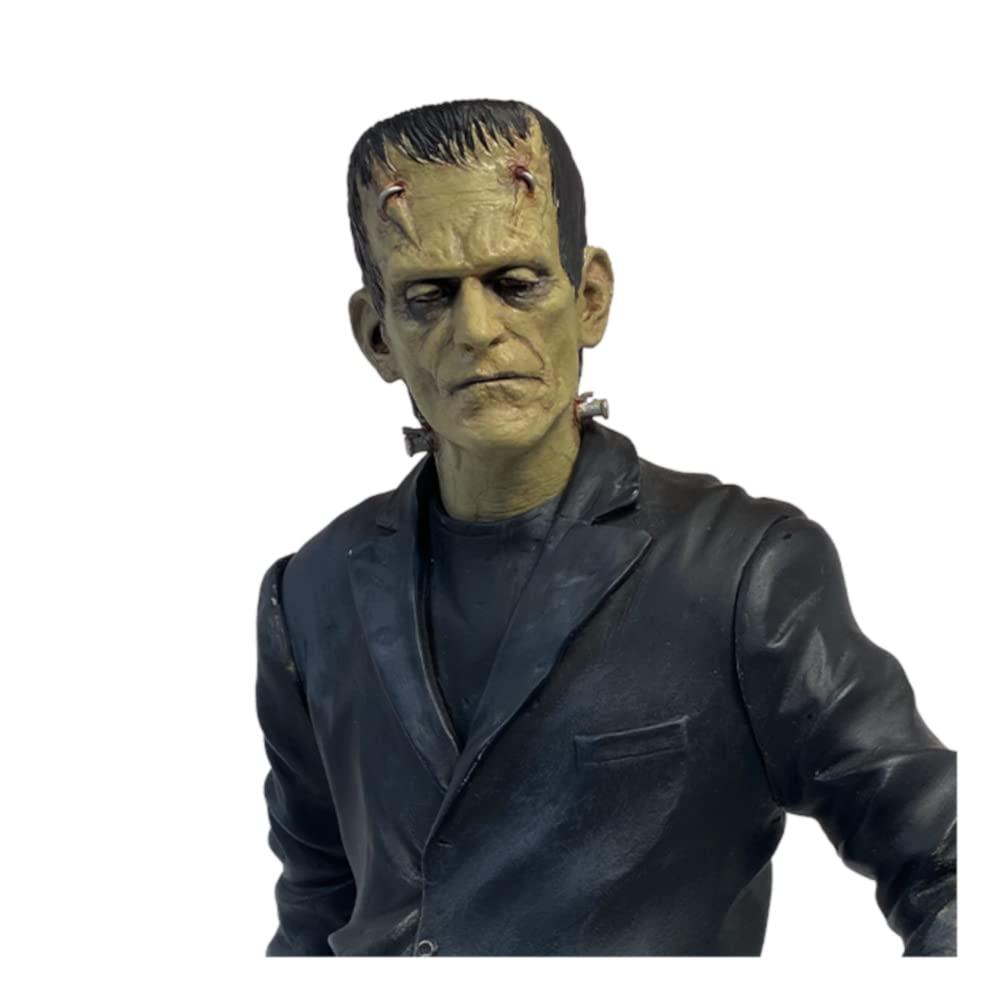 Trick or Treat Studios Universal Monsters Frankenstein Statue Halloween Decoration - 15 in - Black
