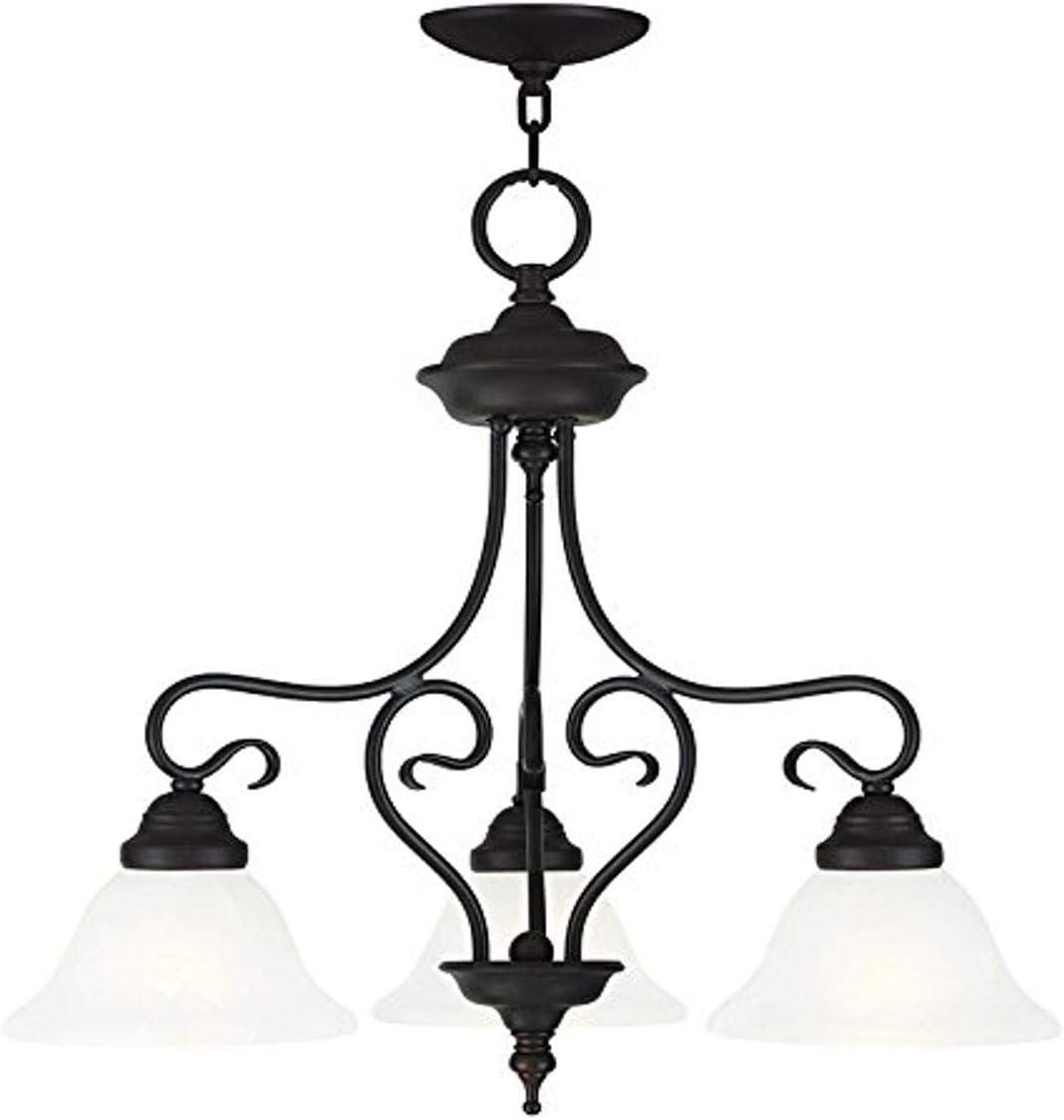 Livex Lighting Coronado 3 - Light Chandelier in  Bronze