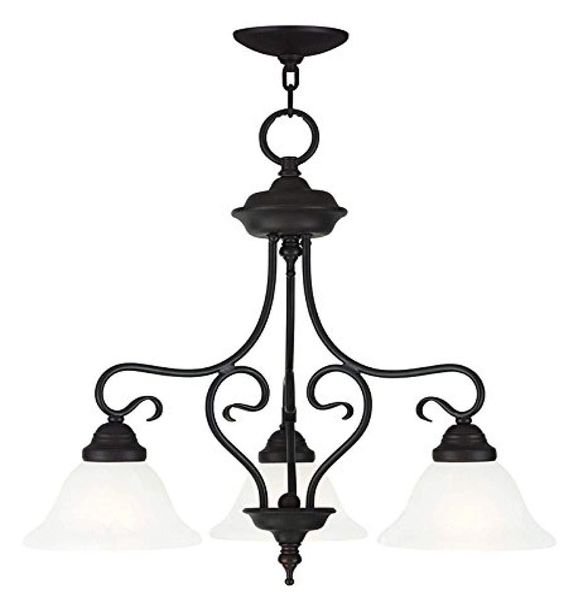 Livex Lighting Coronado 3 - Light Chandelier in  Bronze
