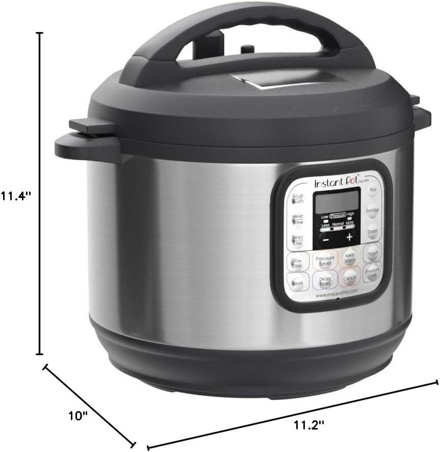 Instant Pot Duo Mini 3-Quart, Electric Pressure Cooker, 7-in-1 Yogurt Maker, Food Steamer, Slow Cooker, Rice Cooker & More