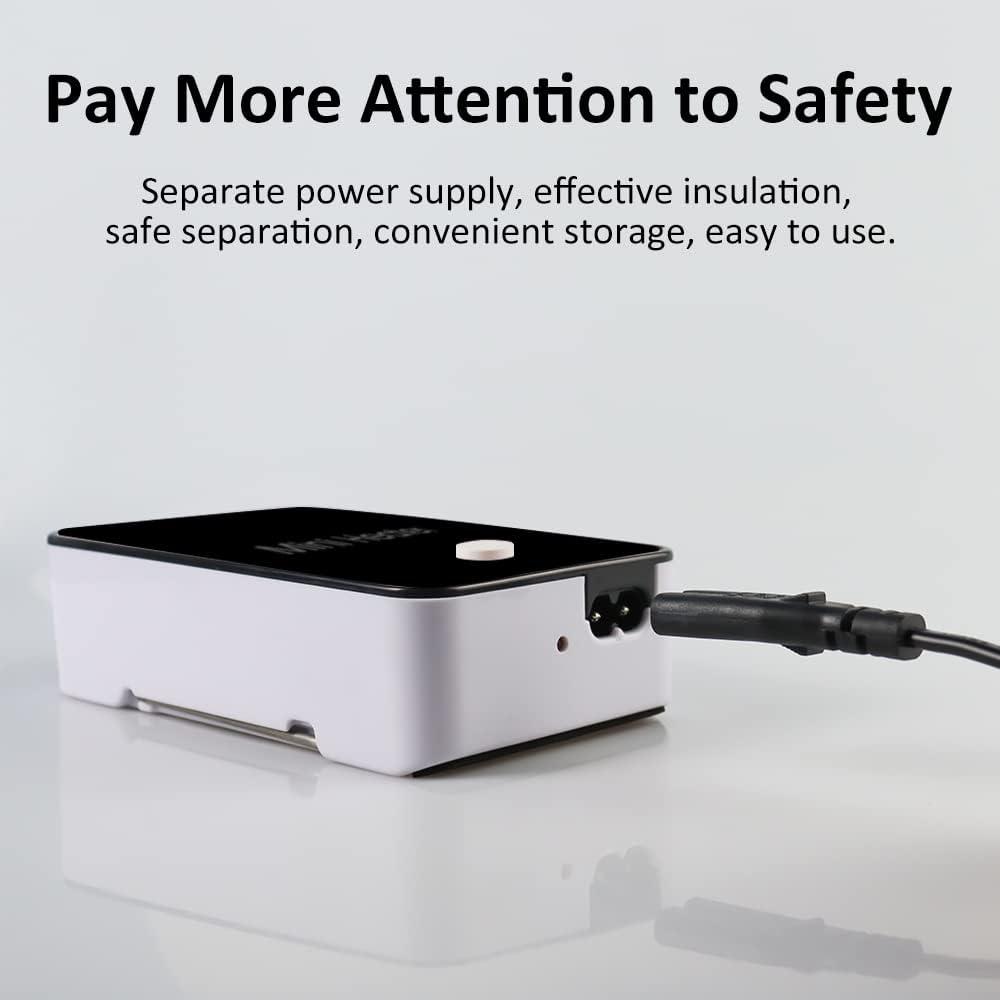 Personal Space Heater UCAN Portable Mini Electric Space Air Warmer for Room Office Desktop Black