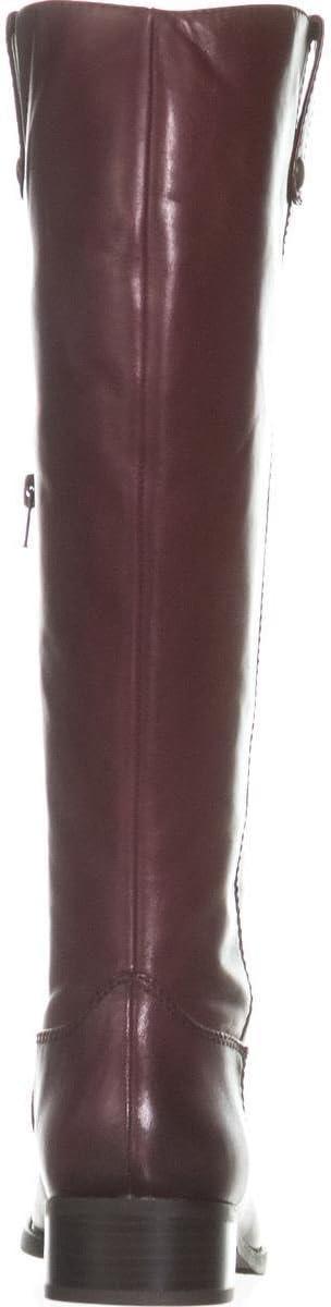INC Womens Brown Zip-Up Boots 5 M