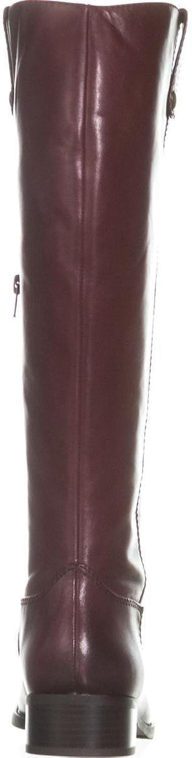 INC Womens Brown Zip-Up Boots 5 M