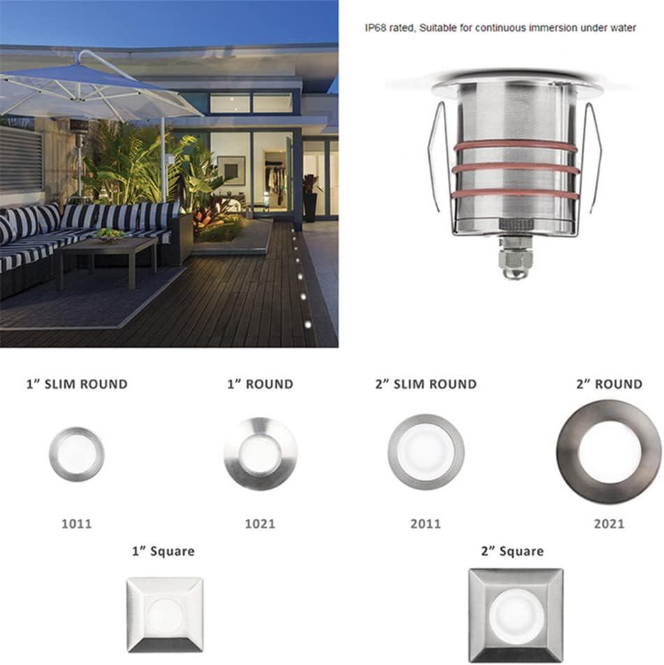 Stainless Steel 1" LED Inground Indicator Light