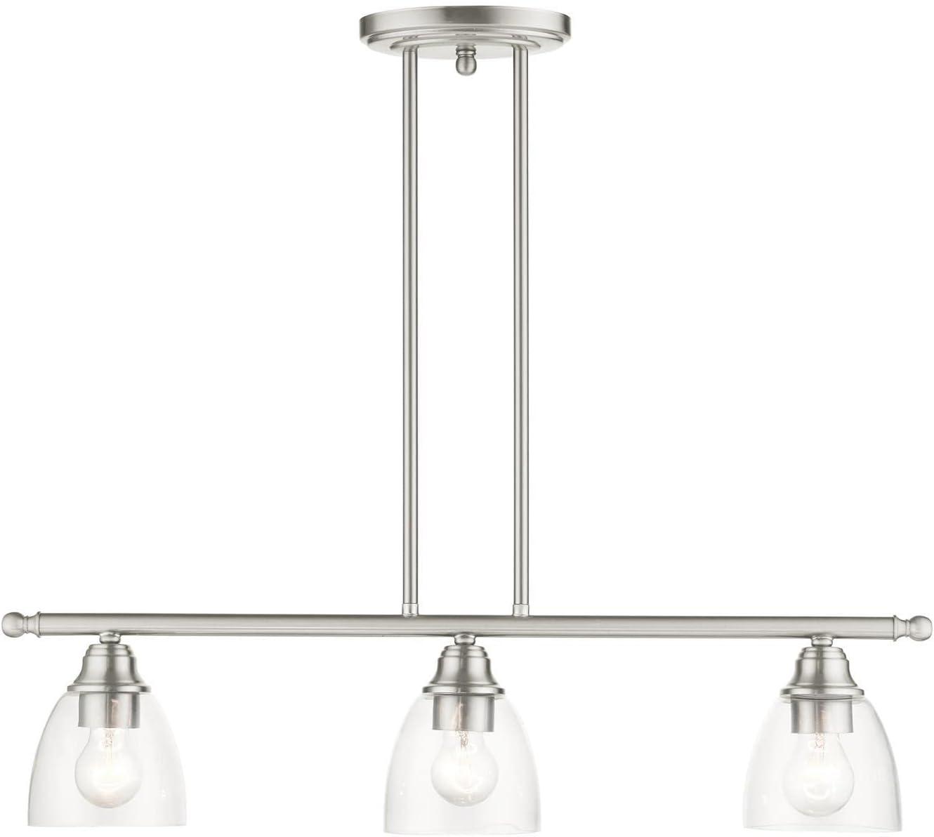 Livex Lighting Montgomery 3 - Light Chandelier in  Brushed Nickel