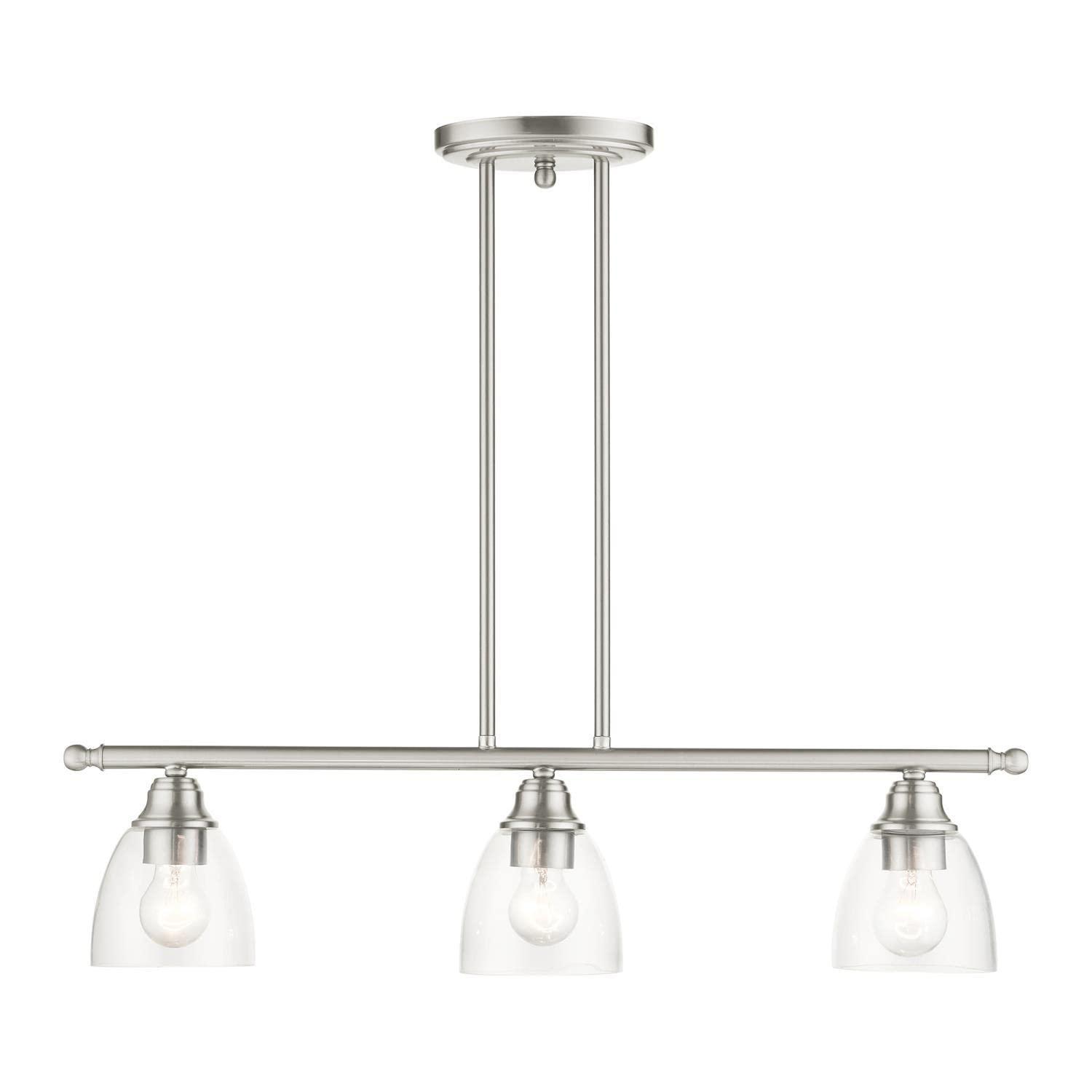 Livex Lighting Montgomery 3 - Light Chandelier in  Brushed Nickel