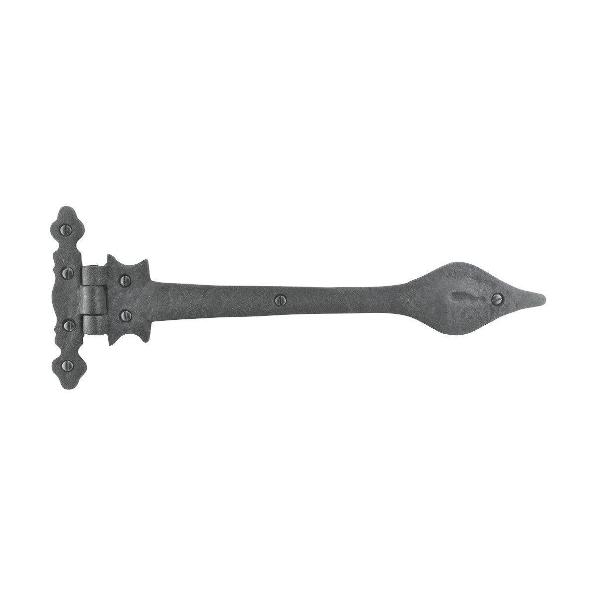Doors Spear Tip Wrought Iron Strap Hinge