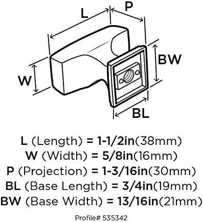 Mulholland 1 1/2" Length Bar Knob