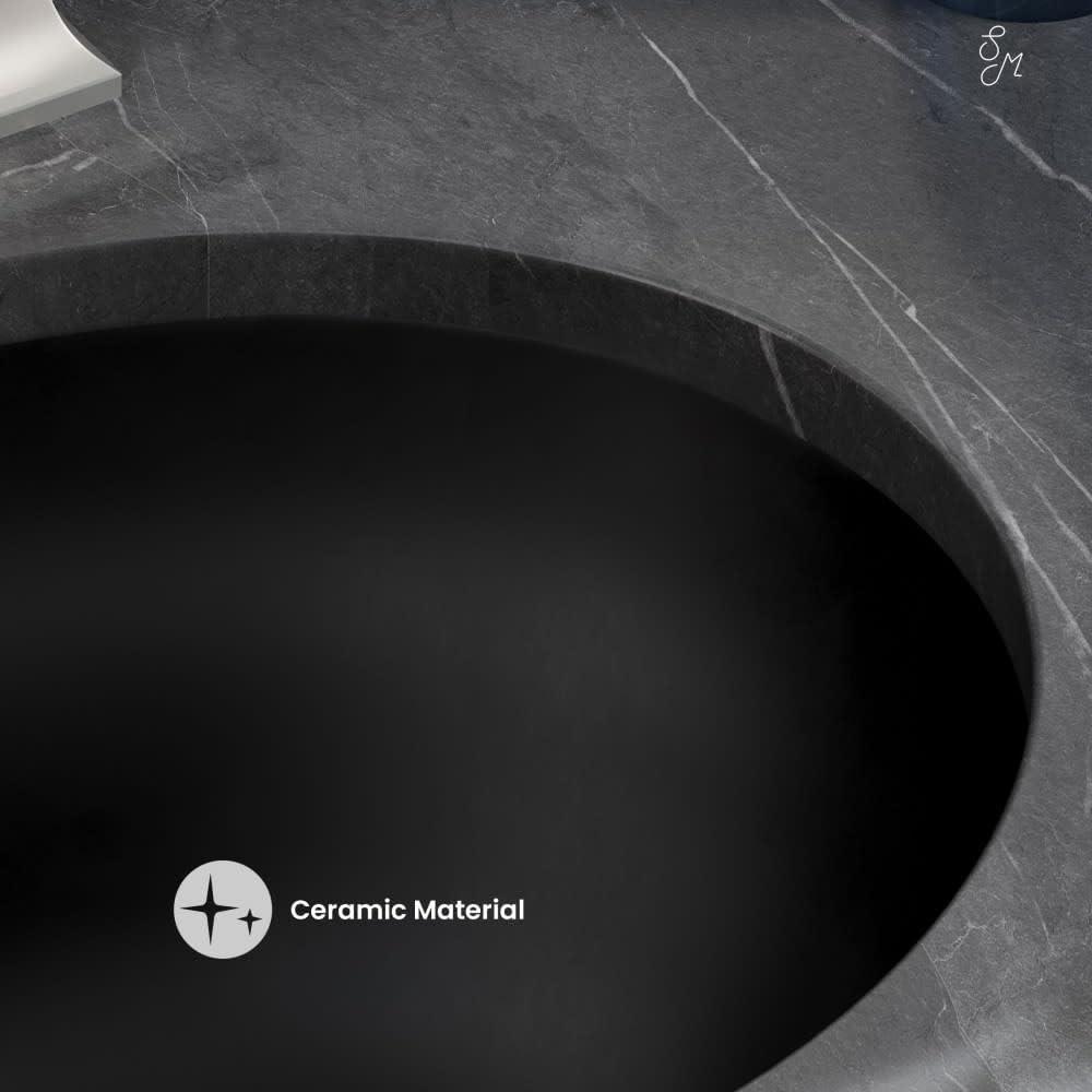 Monaco 19 Oval Under-Mount Bathroom Sink