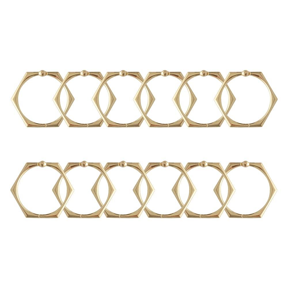 Utopia Alley Shower Curtain Hooks (Set of 12)