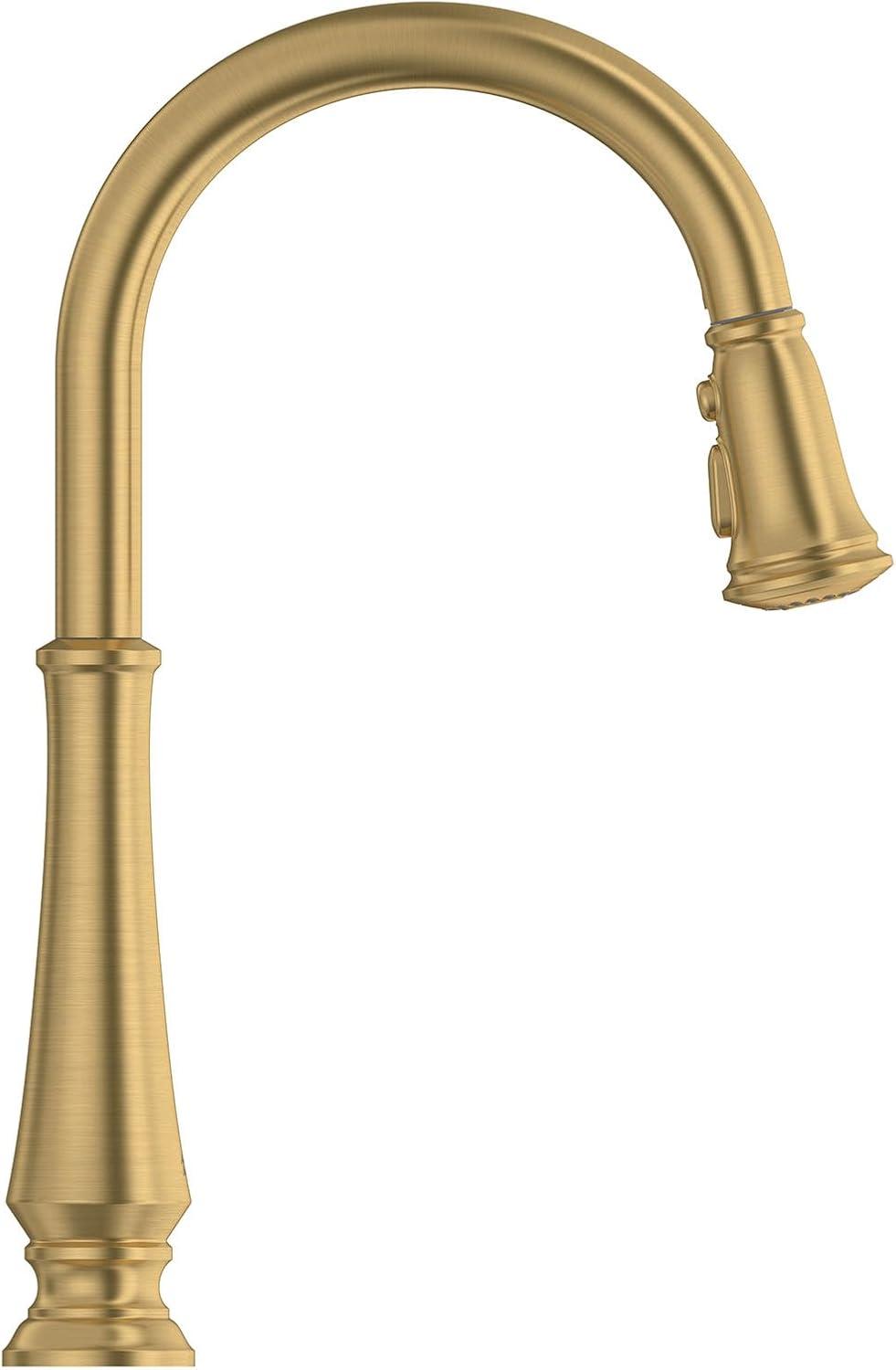 Delancey Pull Down Single Handle Kitchen Faucet With Accessories