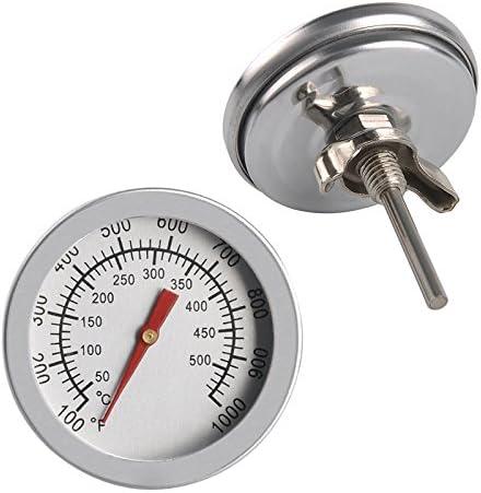 2X BBQ Thermometer Gauge - Barbecue BBQ Pit Smoker Grill Thermometer Temp Gauge - 2Pack