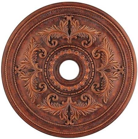 Livex Lighting Ceiling Medallion in Crackled Greek Bronze