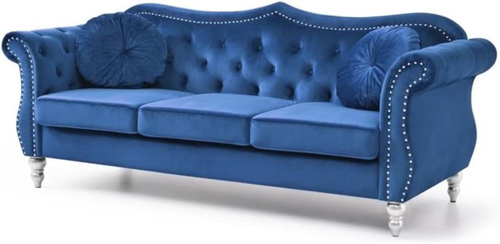 Glory Furniture 82'' Velvet Sofa