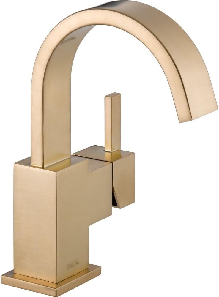 Elegant Modern 7'' Bronze Stainless Steel Single Hole Faucet