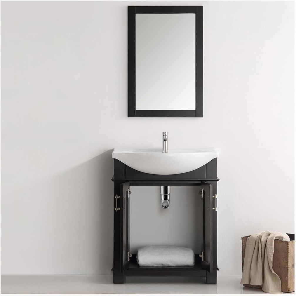 Hartford 30" Freestanding Single Traditional Bathroom Vanity w/ Integrated Sink -Faucet Not Included