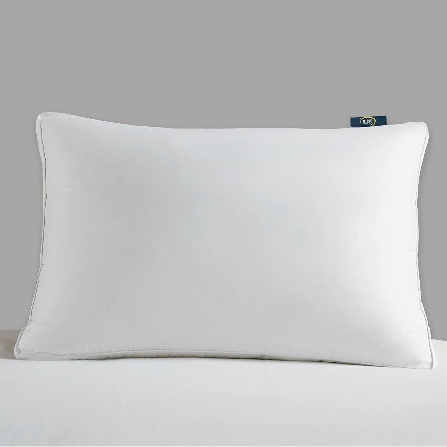 Serta Serta 300 Thread Medium Down Bed Pillow