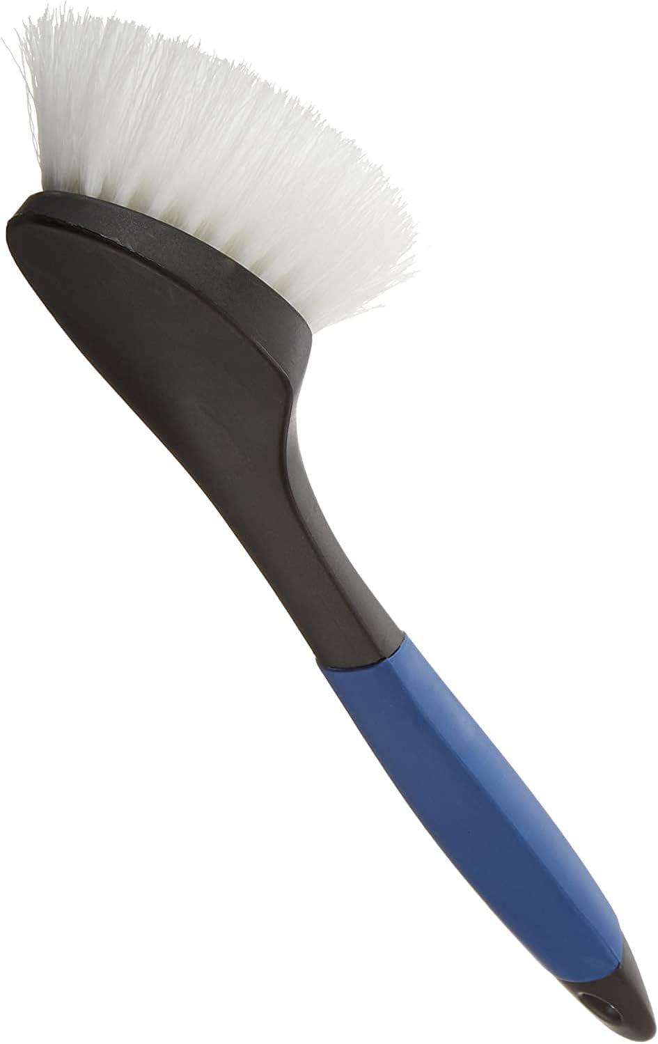 Star Brite Black and Blue Utility Brush with Long Handle