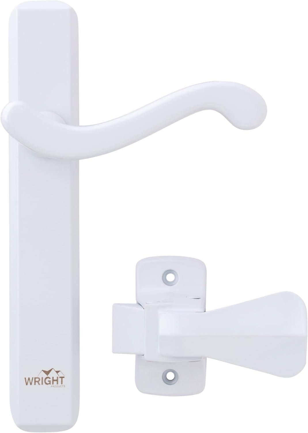 Hampton Products Wright 213731 Bayfield Surface Door Latch, White