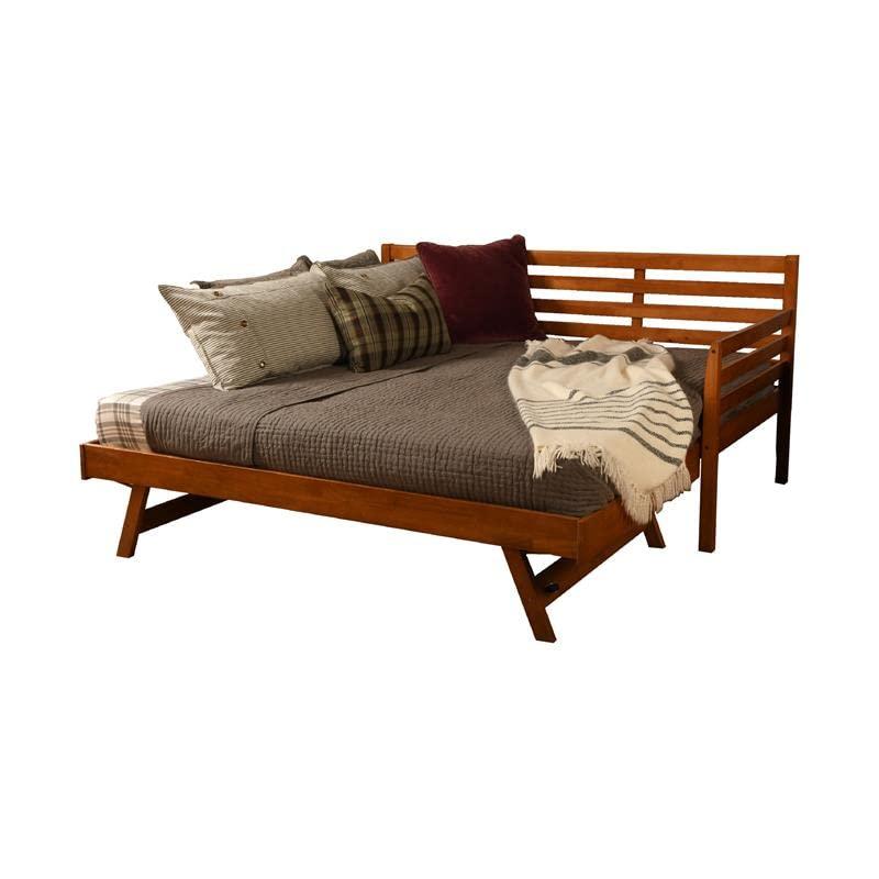 Barbados Twin Wood Daybed with Pop-Up Trundle