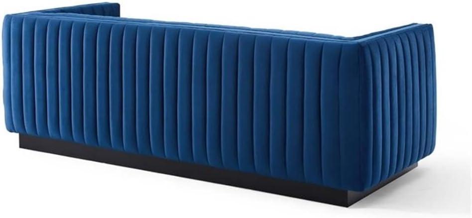 Modway Conjure Channel Tufted Velvet Sofa