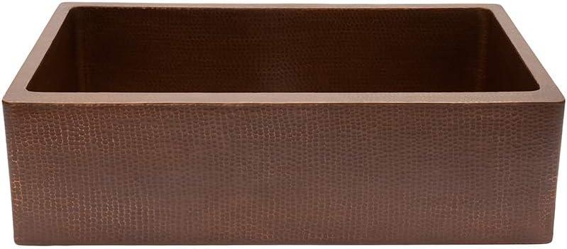 Premier Copper Products 33'' L Kitchen Sink KASB33229