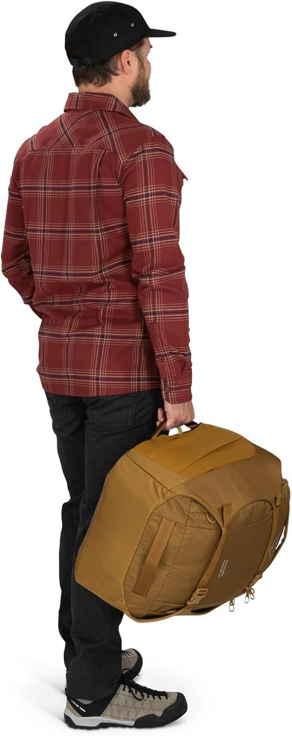 Brindle Brown Nylon 46L Travel Backpack with AirScape Panel