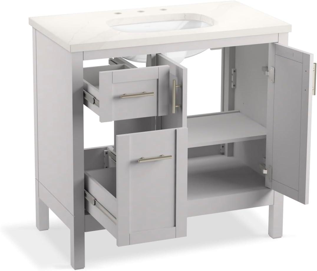 Hadron 37" Single Bathroom Vanity Set