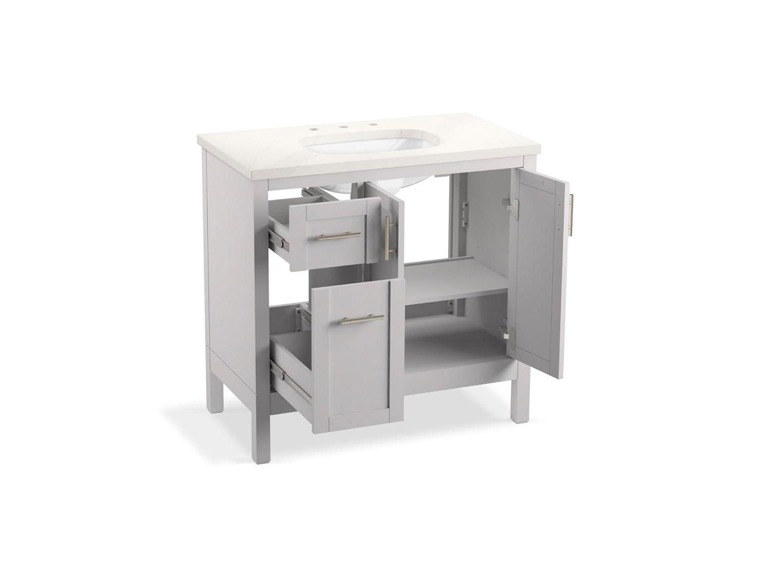 Hadron 37" Single Bathroom Vanity Set