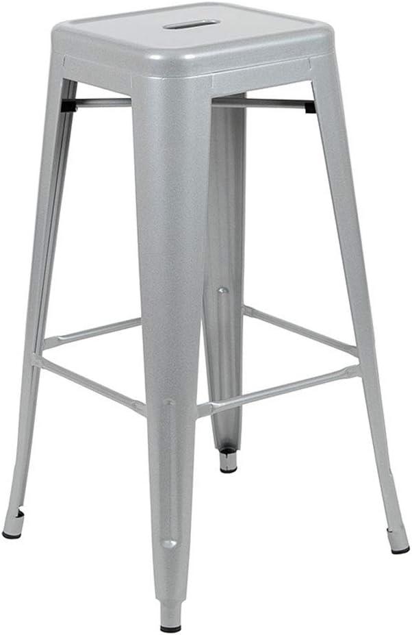 Flash Furniture 30" High Metal Indoor Bar Stool - Stackable Set of 4