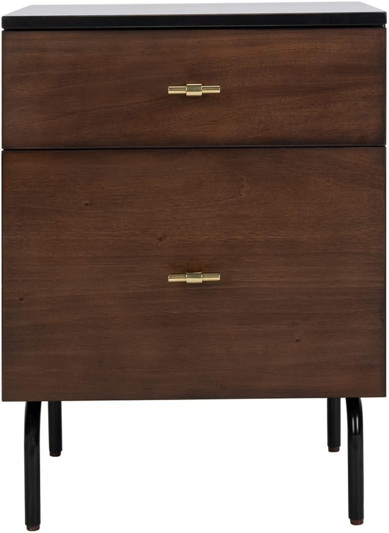 Genevieve 2 Drawer Nightstand  - Safavieh