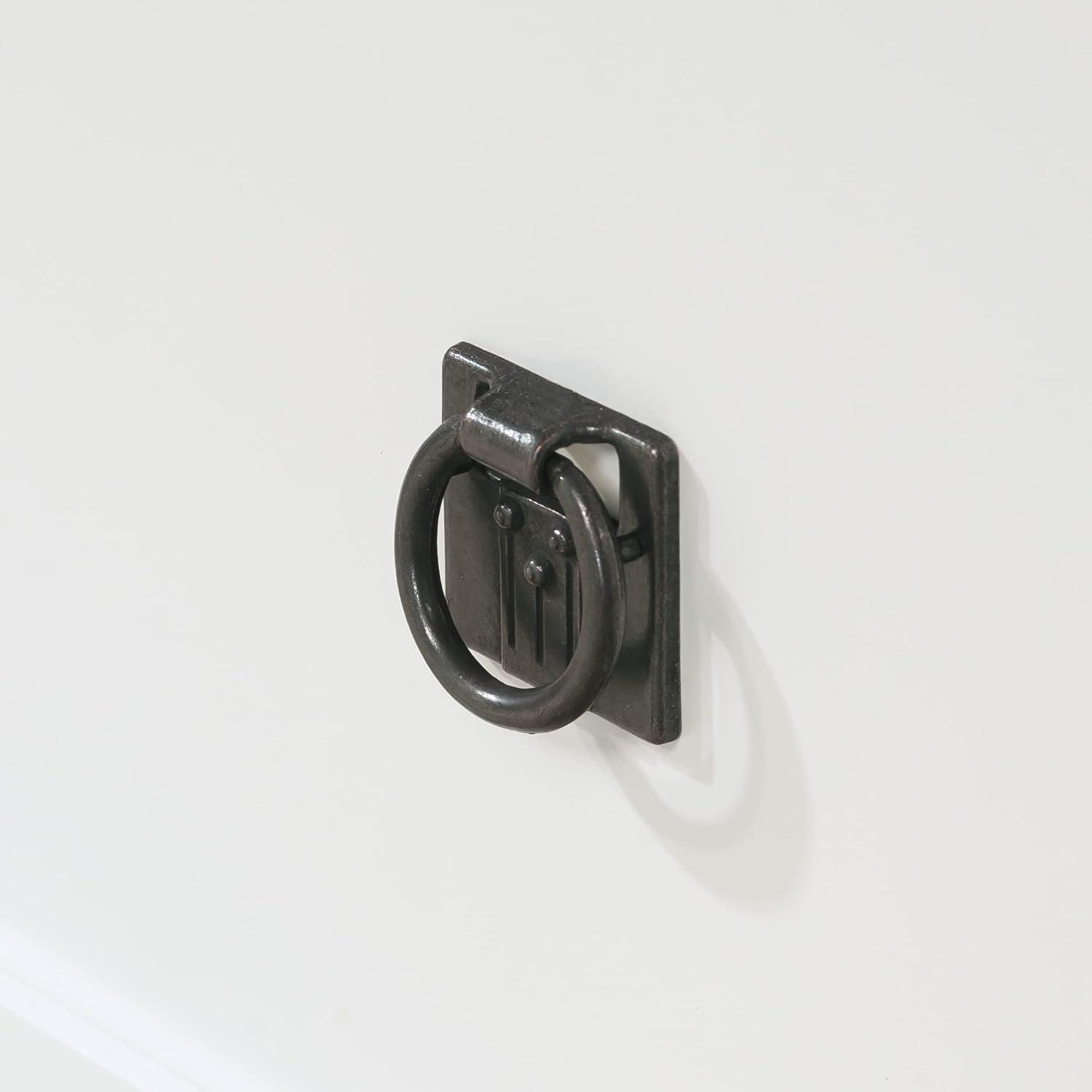 August Hill Open Shelf Lateral File Soft White - Sauder