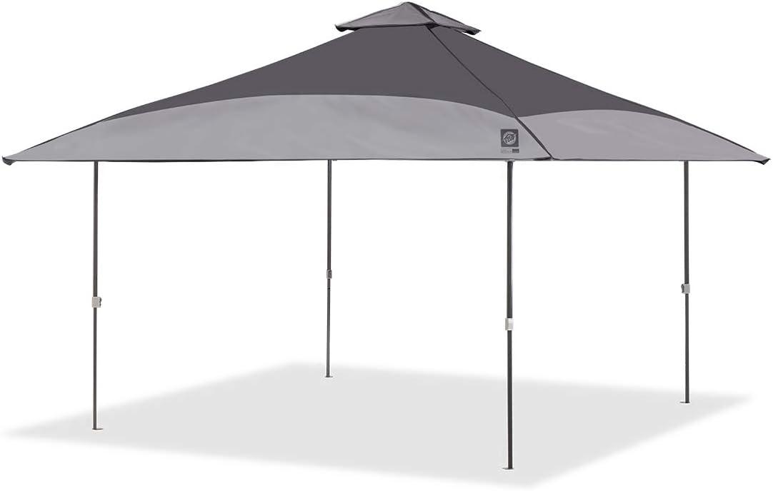 E-Z UP Spectator Instant Shelter, 13 Ft x 13 Ft, Royal Blue/Steel Gray Top w/ Steel Gray Frame