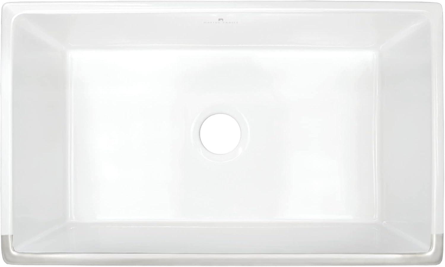 30" L X 17.75" W Farmhouse/Apron Kitchen Sink