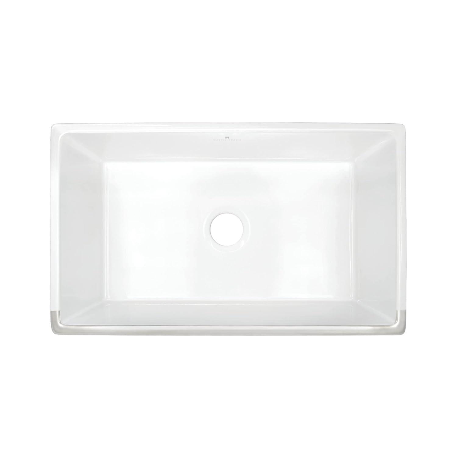 30" L X 17.75" W Farmhouse/Apron Kitchen Sink