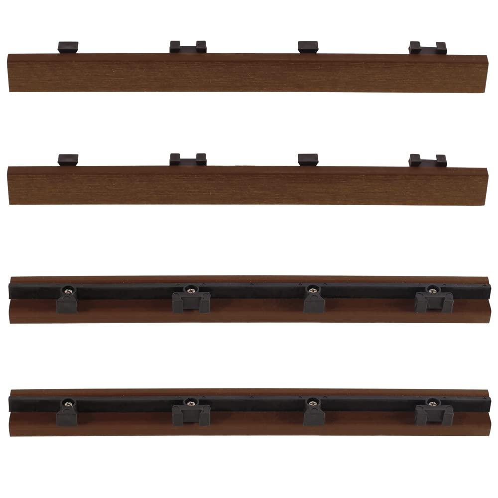 12" x 1" Composite Interlocking Deck Side Trim