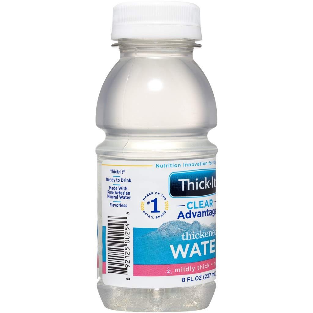 Thick-It Clear Advantage Thickened Water Unflavored 8 oz Bottle 24 Ct