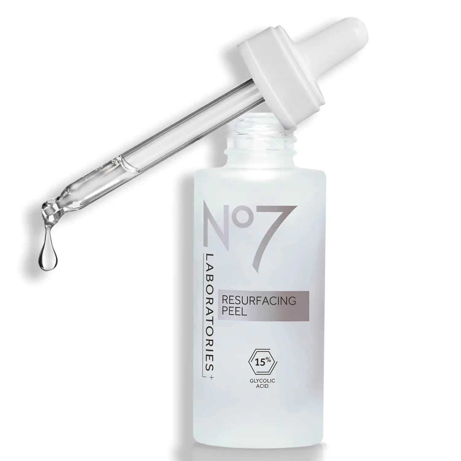 No7 15% Glycolic Acid Resurfacing Peel for All Skin Types