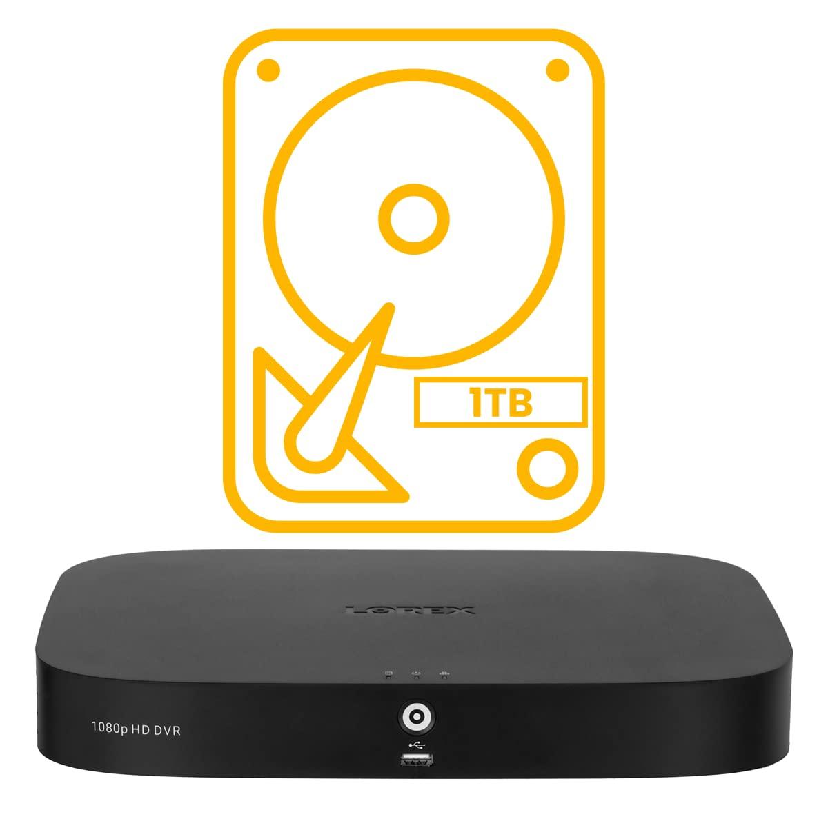 Lorex 1080p HD Wired DVR Security System with 8 Weatherproof Cameras