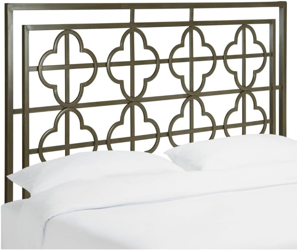 SAFAVIEH Home Collection Lucina French Silver Headboard, Full