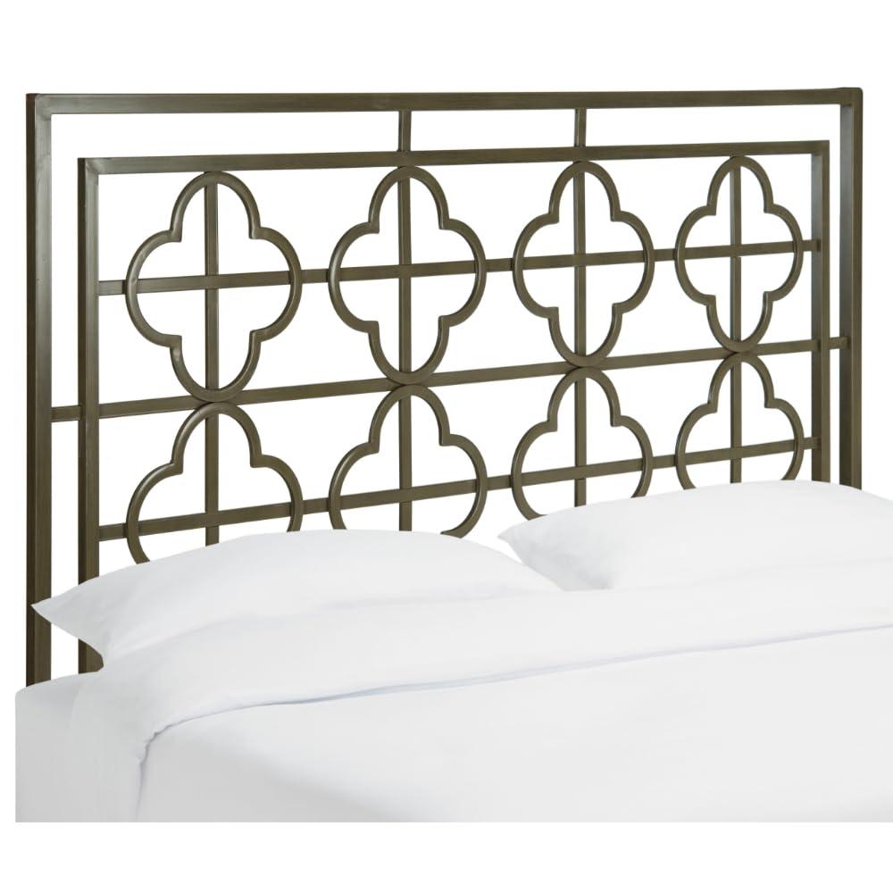 SAFAVIEH Home Collection Lucina French Silver Headboard, Full