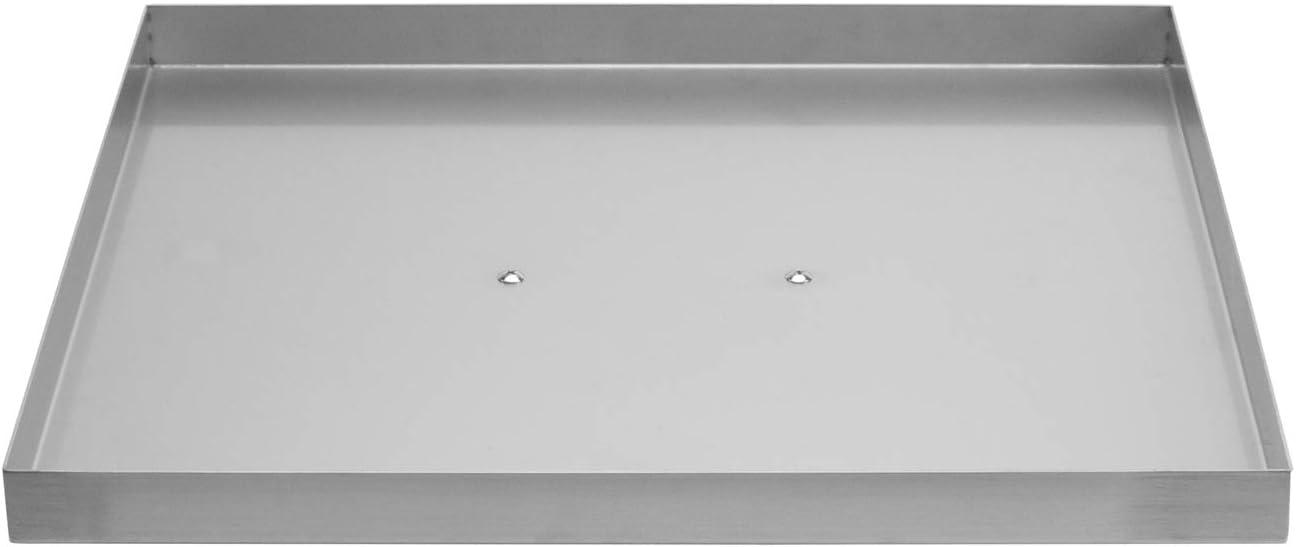 Celestial Fire Glass Stainless Steel Fire Pit Lid for Square Fire Pits